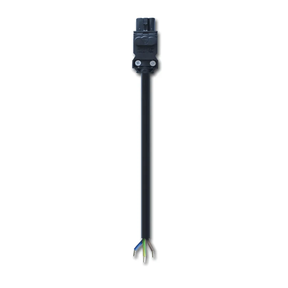 Cable de Alimentación Rápida color negro para Lámparas LED EL900D HOFFMAN
