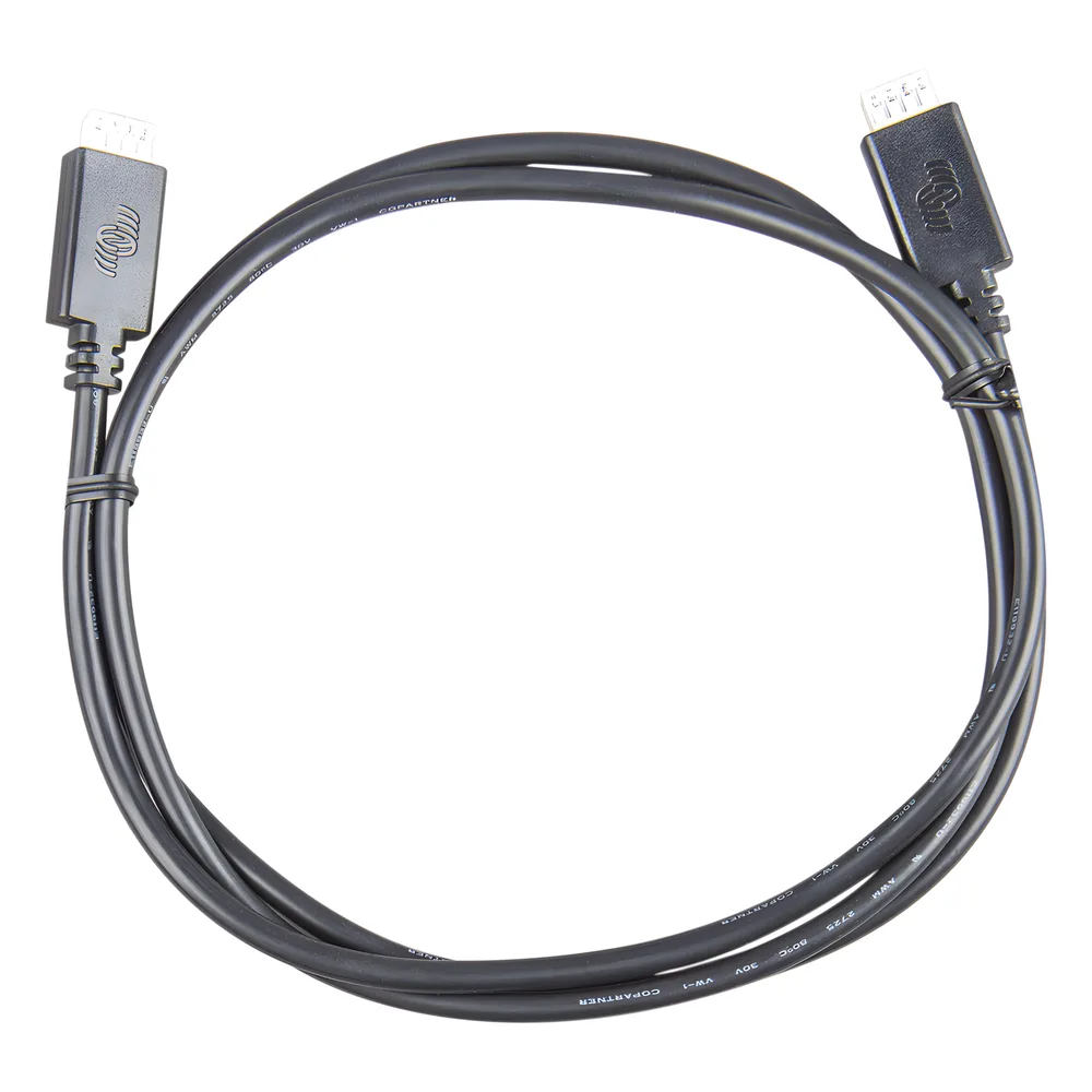 Cable de Comunicación  VE.Direct a VE.Direct para controladores Victron de 5 m