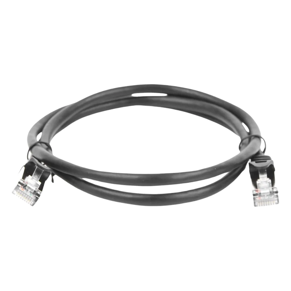 Cable de Parcheo FTP Cat5e - 1 Metro (3.28 Pies) - Negro – vista 2