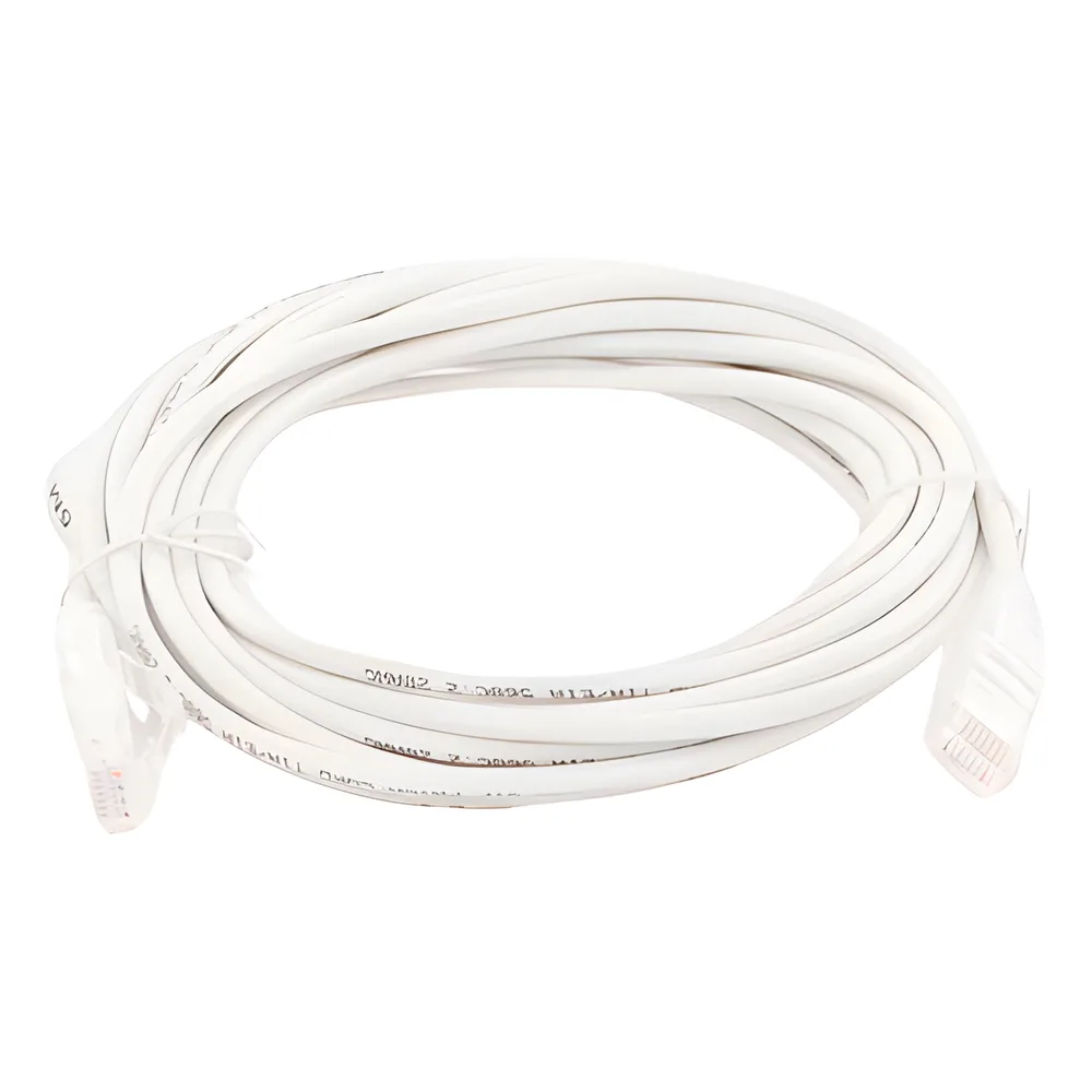 Cable de Parcheo Slim UTP Cat6A - 5 Metros (16.40 Pies) Blanco, Diámetro Reducido (28 AWG) – vista 2