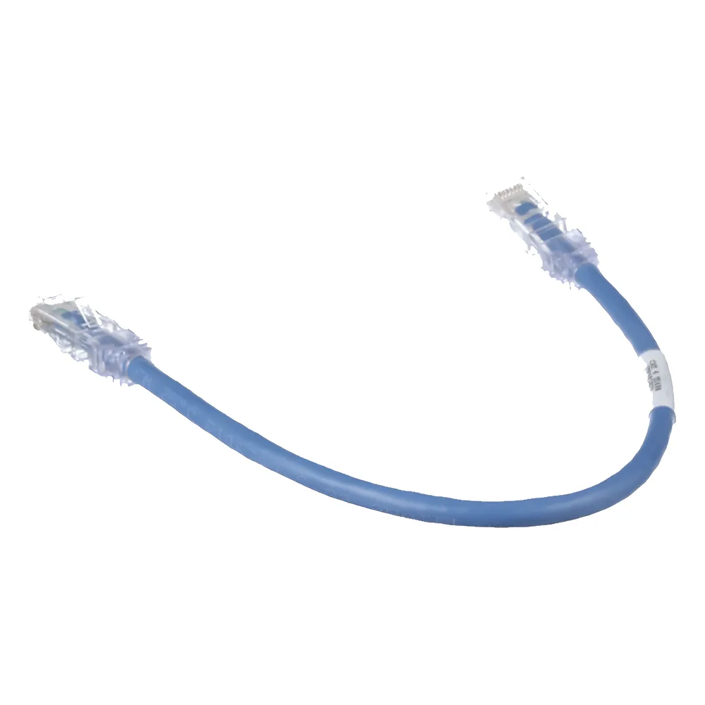 Cable de Parcheo TX6, UTP Cat6, 24 AWG, CM, Color Azul, 0.3 Metros (1 Pie) – vista 2