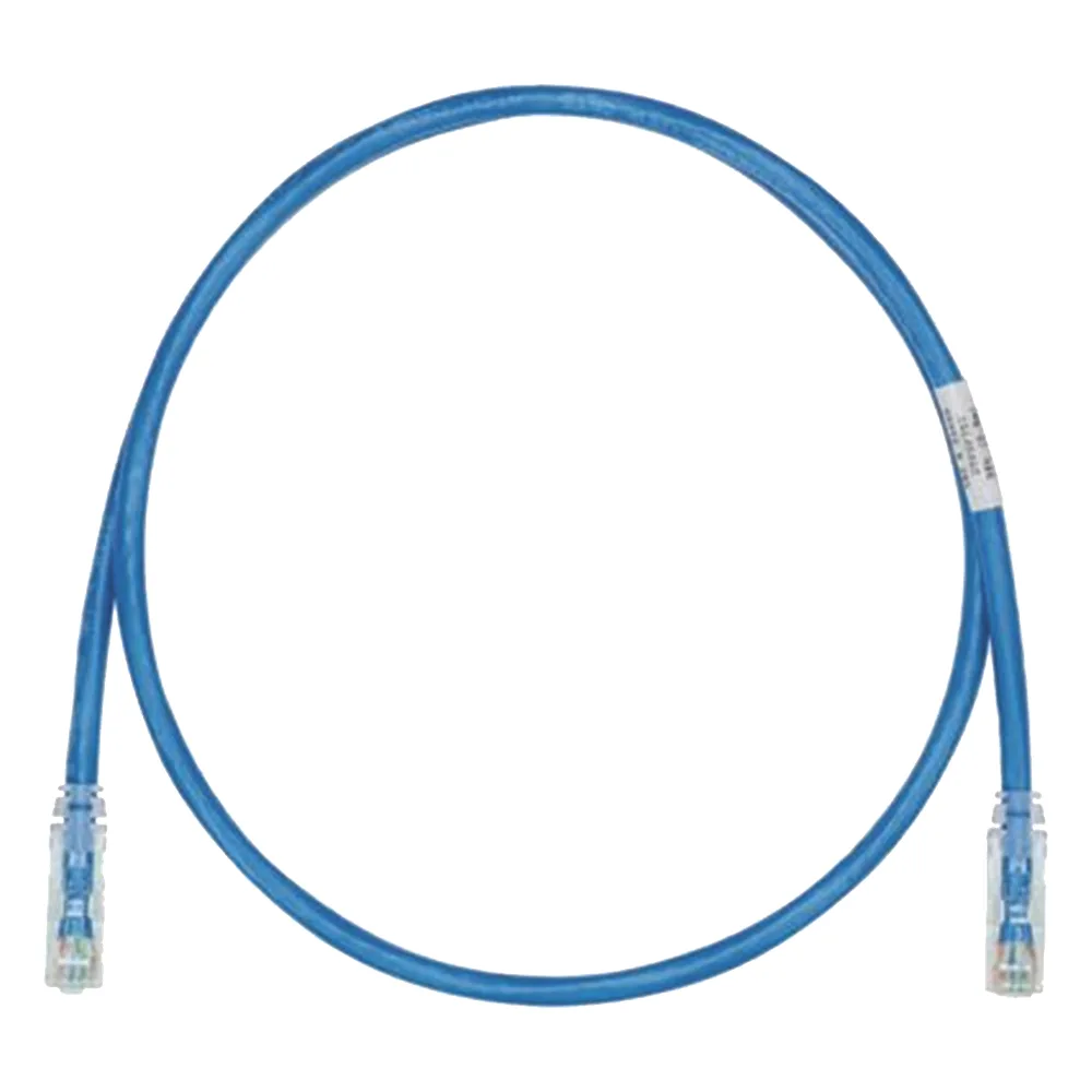 Cable de Parcheo TX6, UTP Cat6, 24 AWG, CM, Color Azul, 10 Metros (32.81 Pies)