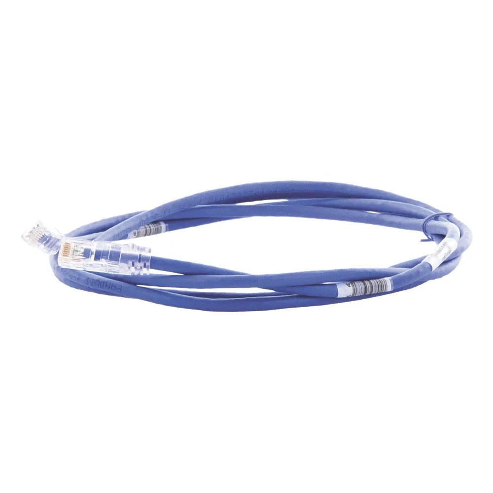 Cable de Parcheo TX6, UTP Cat6, 24 AWG, CM, Color Azul, 2.44 Metros (8 Pies) – vista 2