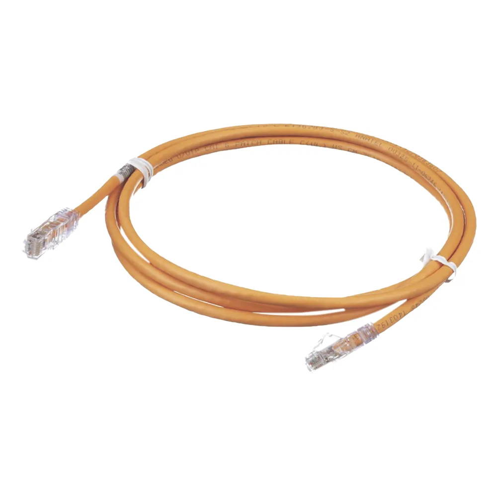 Cable de Parcheo TX6, UTP Cat6, 24 AWG, CM, Color Naranja, 0.91 Metros (3 Pies) – vista 3