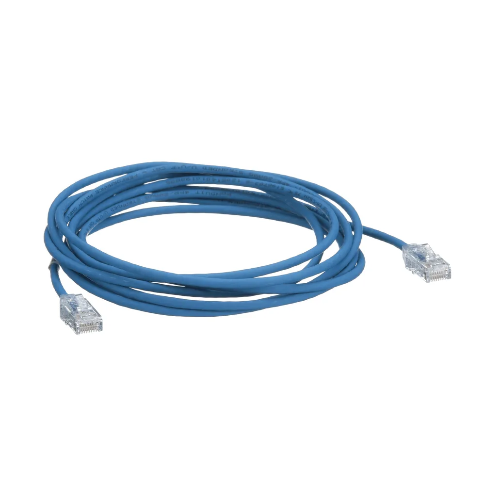 Cable de Parcheo TX6, UTP Cat6, Diámetro Reducido (28AWG), Color Azul, 30.48 Metros (100 Pies) – vista 3