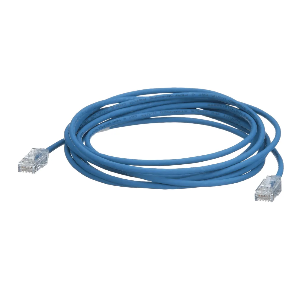 Cable de Parcheo TX6, UTP Cat6, Diámetro Reducido (28AWG), Color Azul, 30.48 Metros (100 Pies) – vista 4