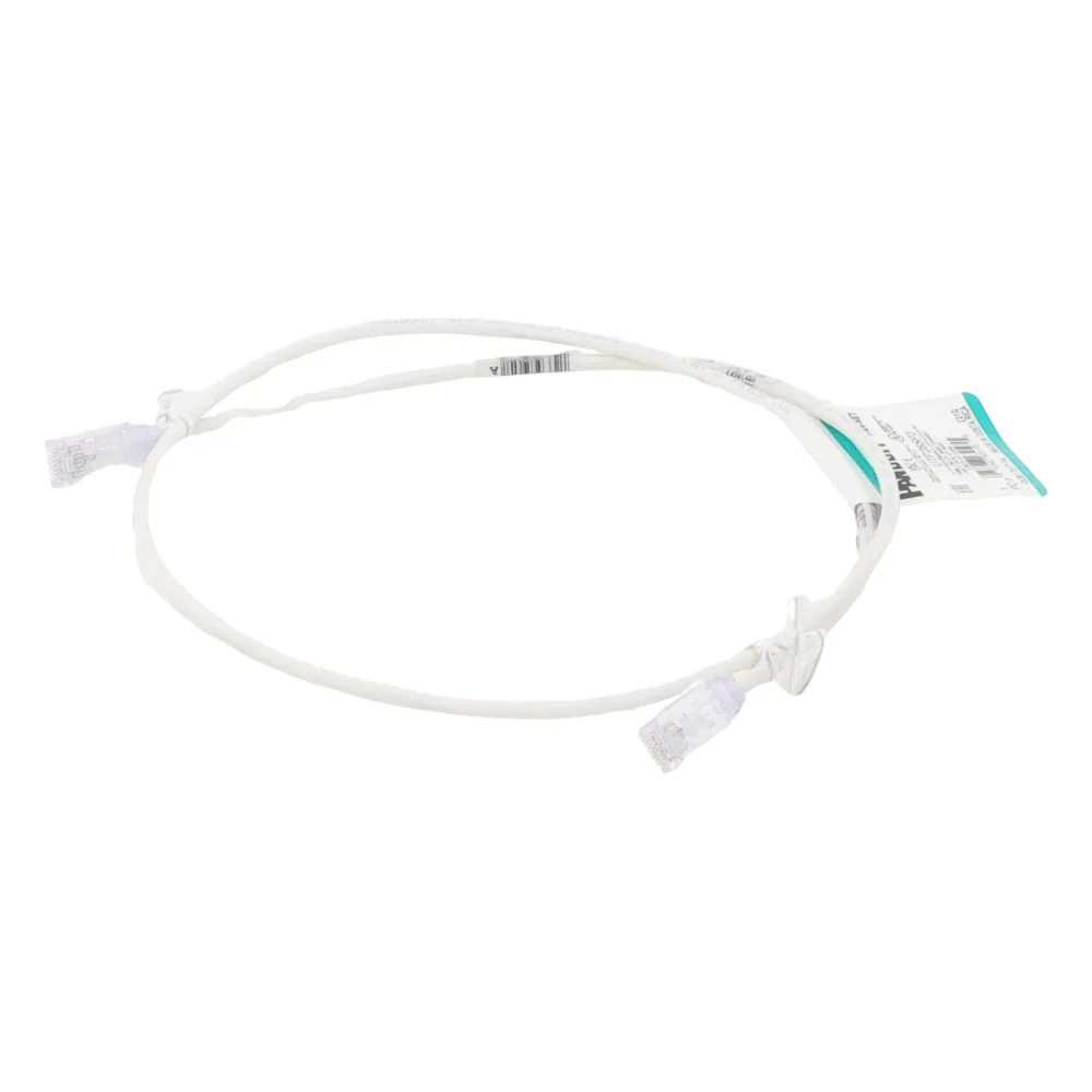 Cable de Parcheo TX6, UTP Cat6, Diámetro Reducido (28AWG), Color Blanco Mate, 0.91 Metros (3 Pies) – vista 3