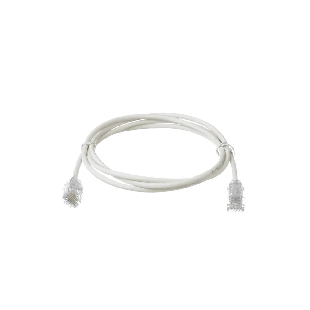 Cable de Parcheo TX6, UTP Cat6, Diámetro Reducido (28AWG), Color Blanco Mate, 4.57 Metros (15 Pies) – vista 2