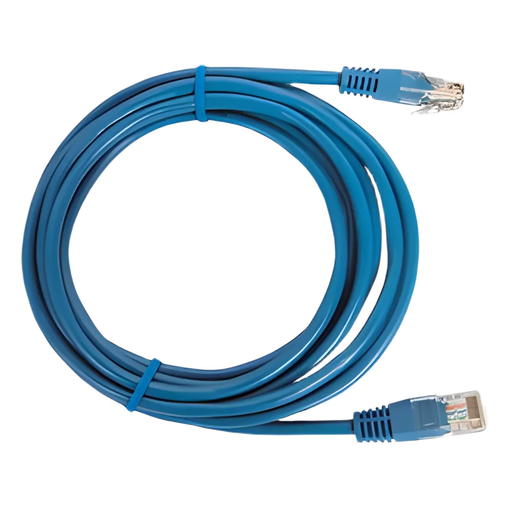 Cable de Parcheo UTP Cat5e - 0.5 Metros (1.64 Pies) - Azul