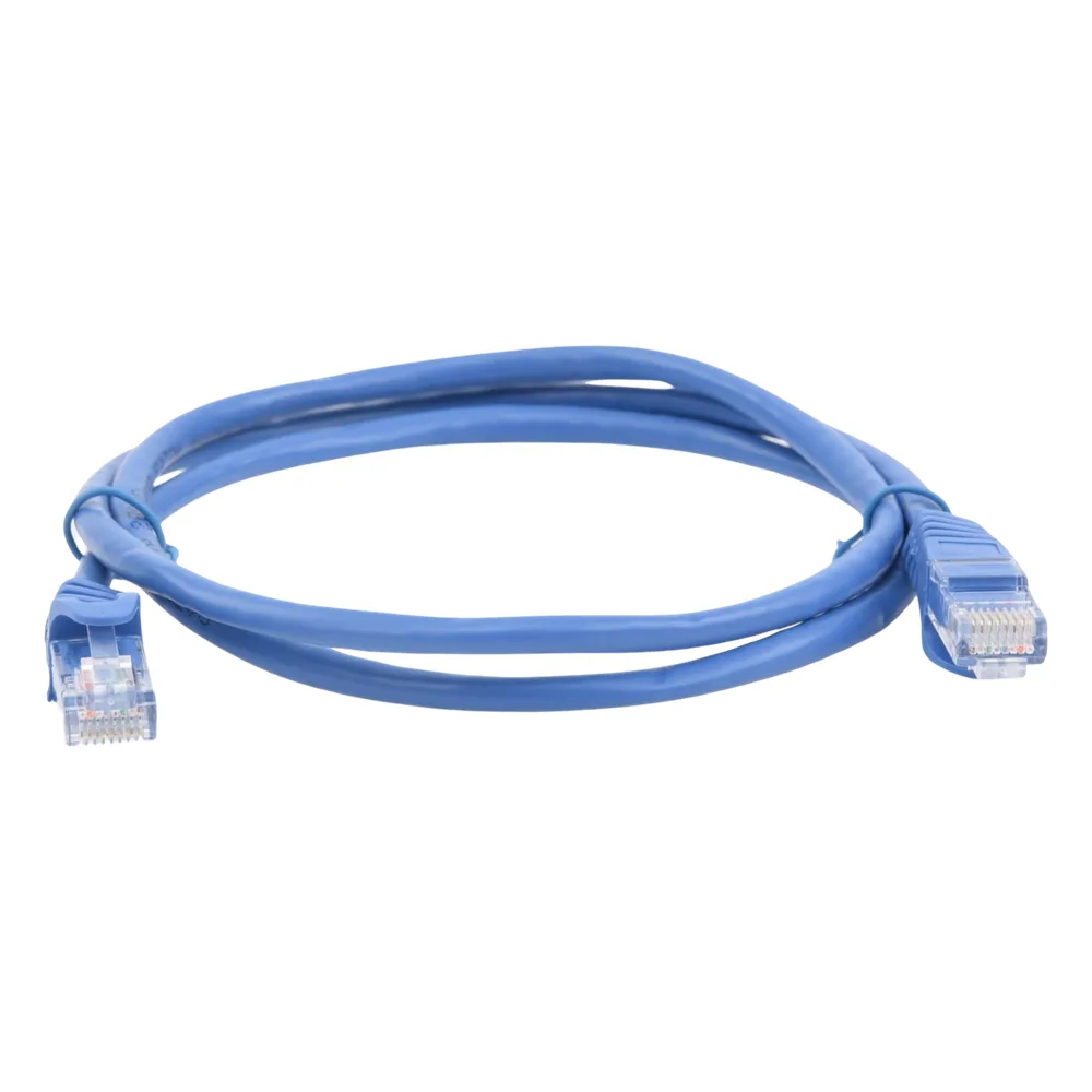 Cable de Parcheo UTP Cat5e - 1 Metro (3.28 Pies) - Azul – vista 3