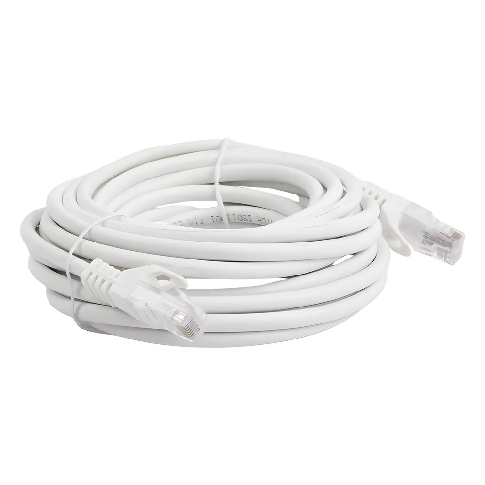 Cable de Parcheo UTP Cat5e - 7.0 Metros (22.97 Pies) - Blanco – vista 3