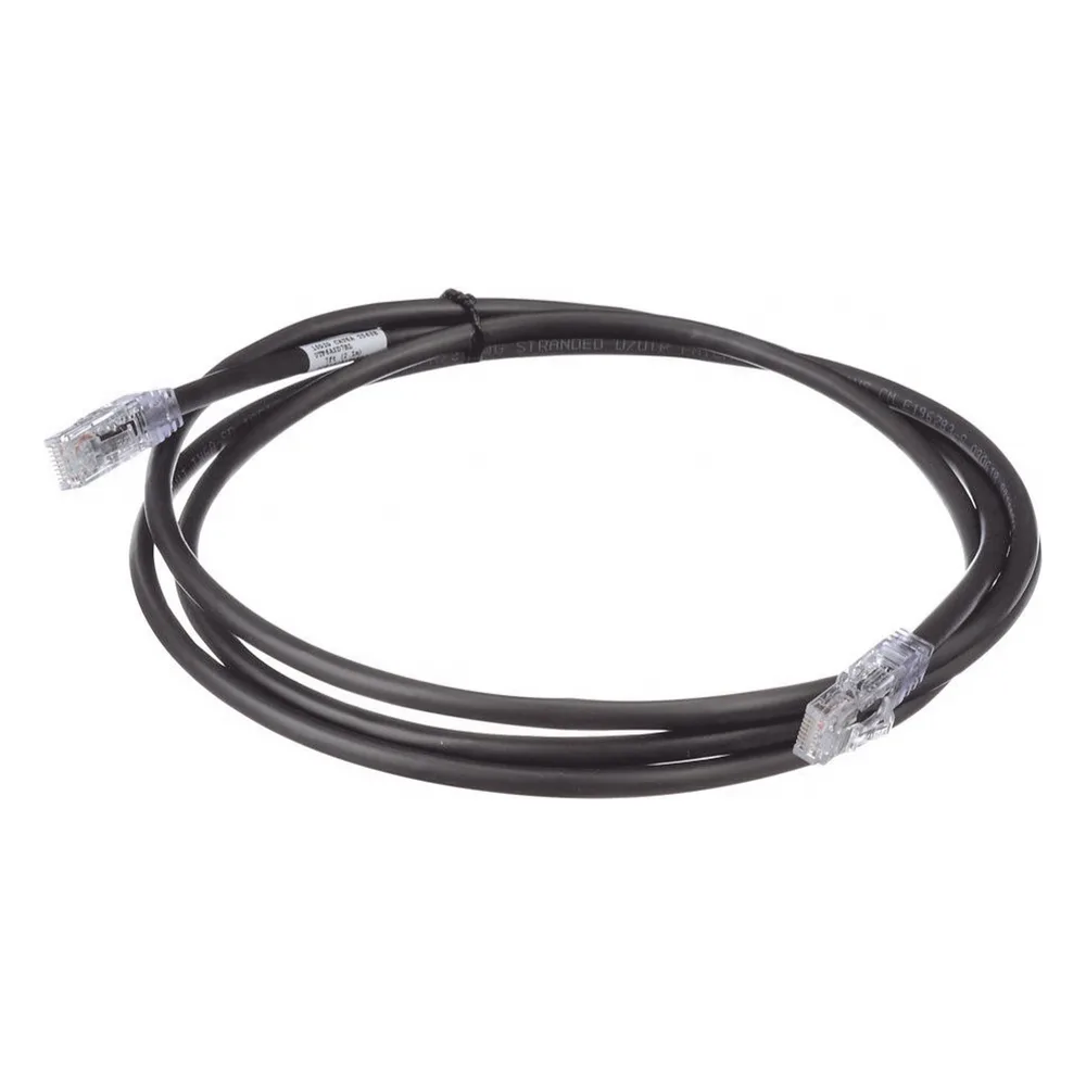 Cable de Parcheo UTP, Cat6A, 24 AWG, CM, Color Negro, 2.13 Metros (7 Pies) – vista 3
