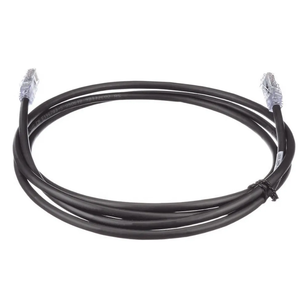 Cable de Parcheo UTP, Cat6A, 24 AWG, CM, Color Negro, 2.13 Metros (7 Pies) – vista 4