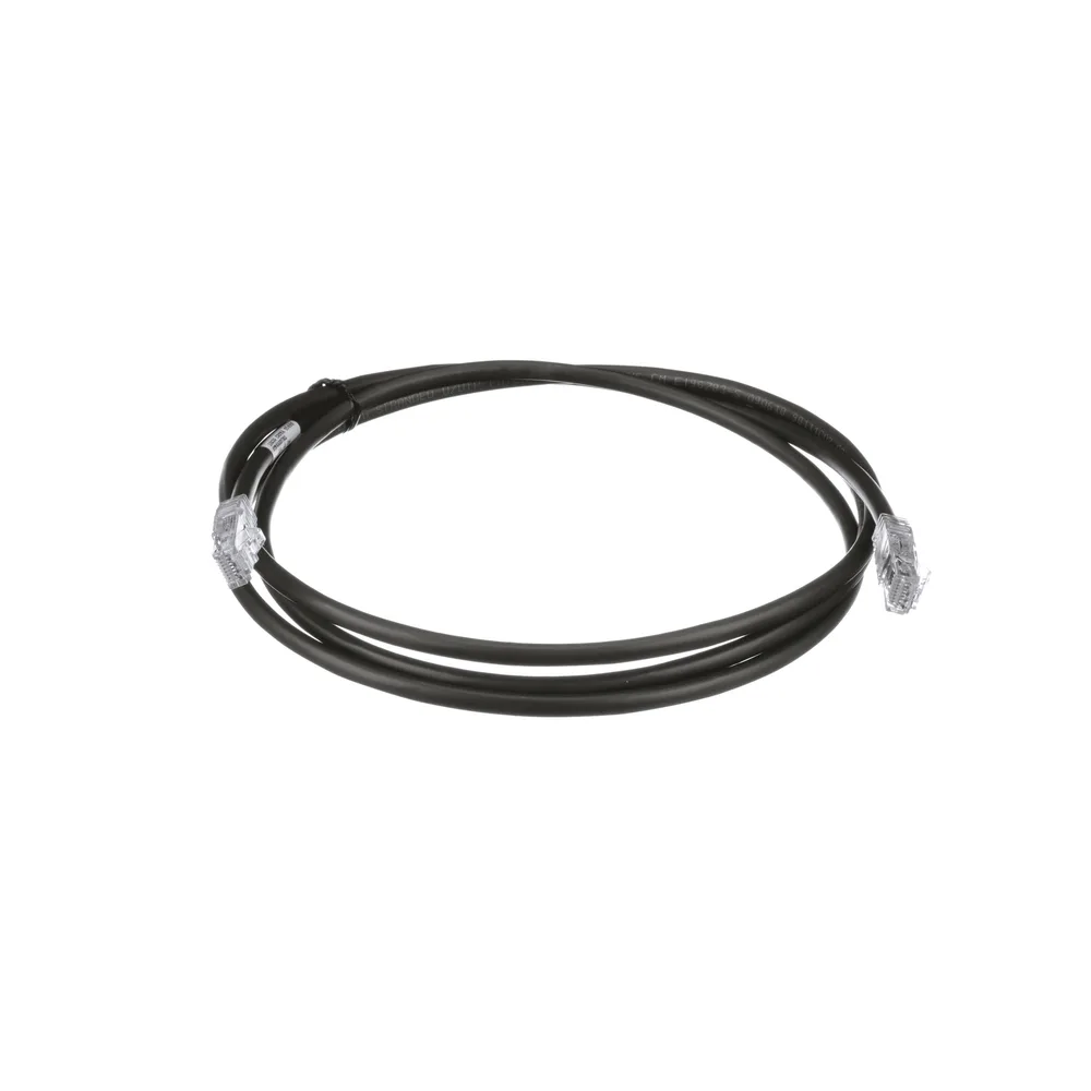 Cable de Parcheo UTP, Cat6A, 24 AWG, CM, Color Negro, 7.92 Metros (26 Pies) – vista 2
