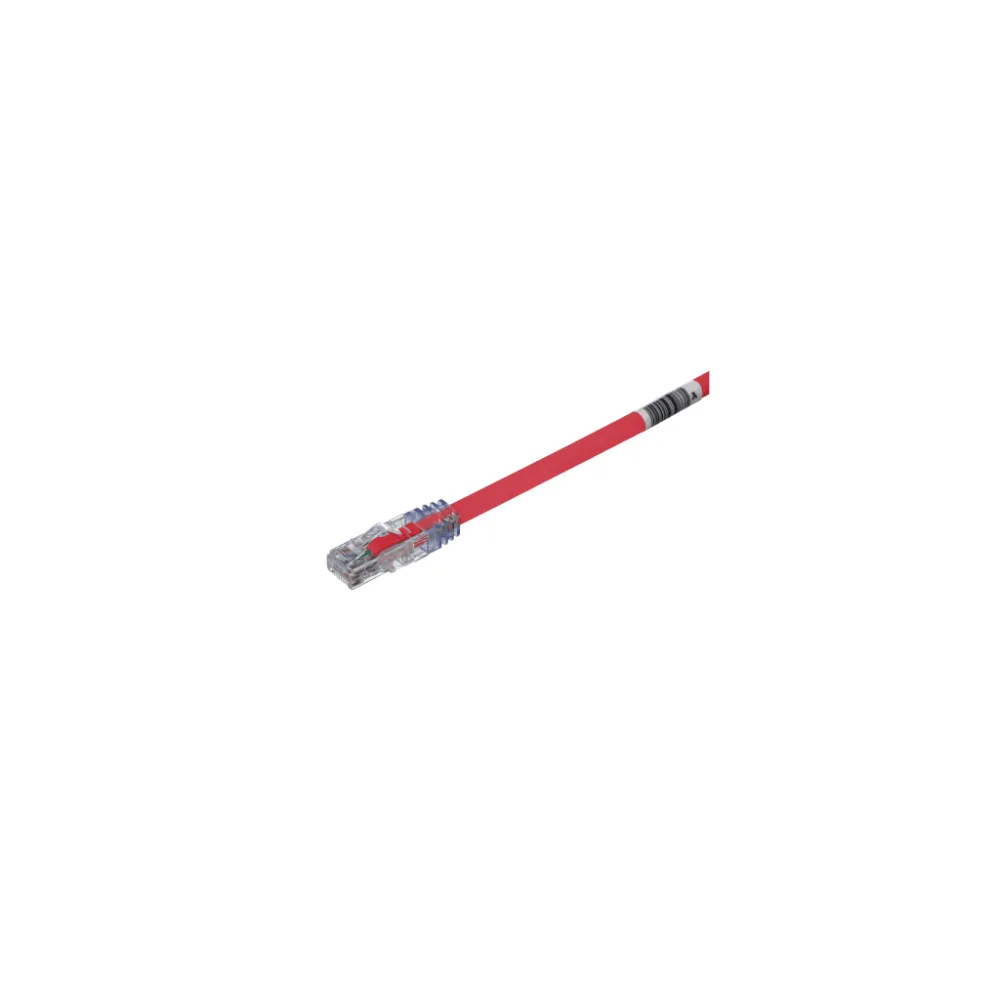 Cable de Parcheo UTP, Cat6A, 24 AWG, CM, Color Rojo, 3.05 Metros (10 Pies)