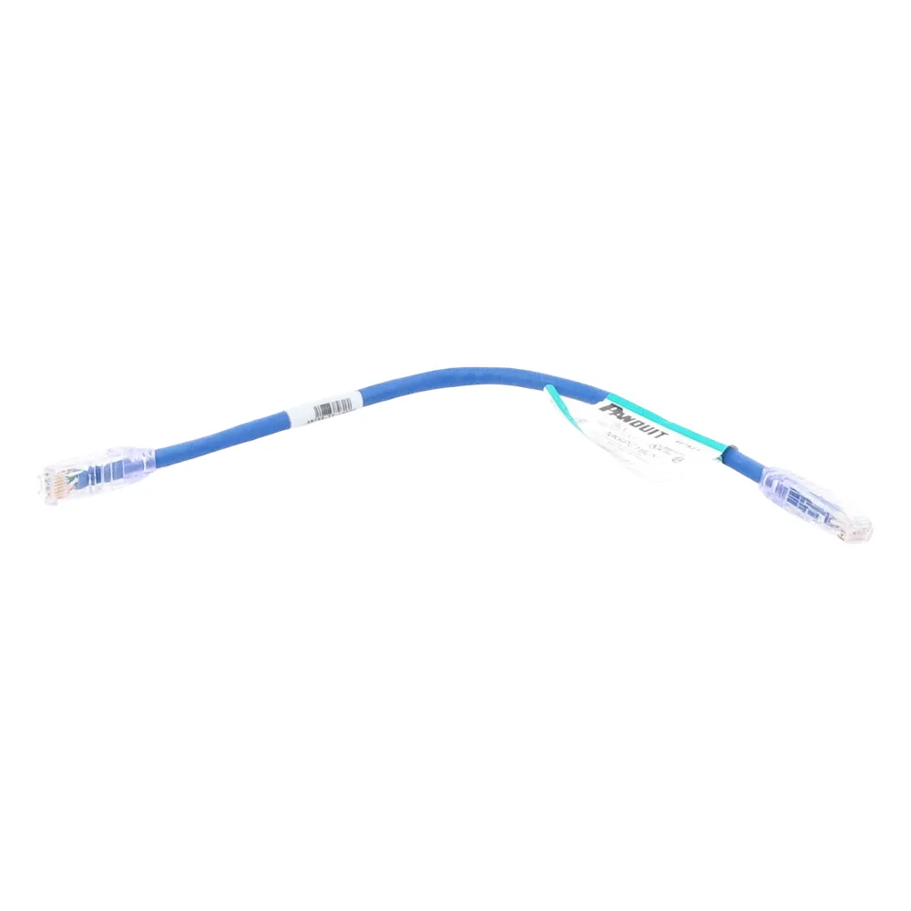Cable de Parcheo UTP Categoría 6, con Plug Modular en Cada Extremo - 0.3 Metros (1 Pie) - Azul – vista 3