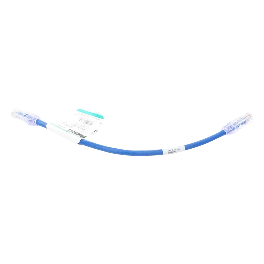 Cable de Parcheo UTP Categoría 6, con Plug Modular en Cada Extremo - 0.3 Metros (1 Pie) - Azul – vista 4