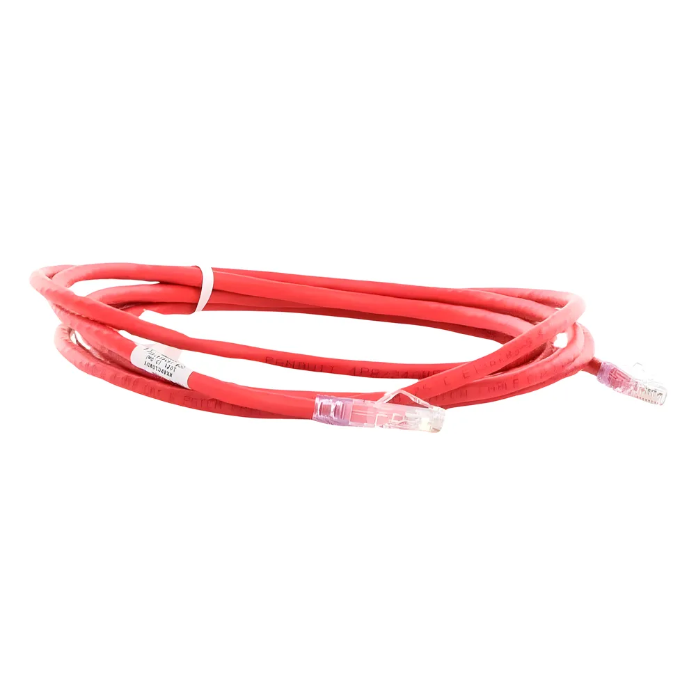 Cable de Parcheo UTP Categoría 6, con Plug Modular en Cada Extremo - 3 Metros (9.84 Pies) - Rojo – vista 2