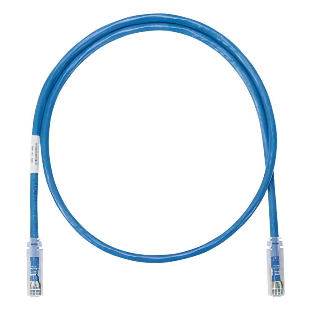 Cable de Parcheo UTP Categoría 6, con Plug Modular en Cada Extremo - 4.3 Metros (14.11 Pies) - Azul