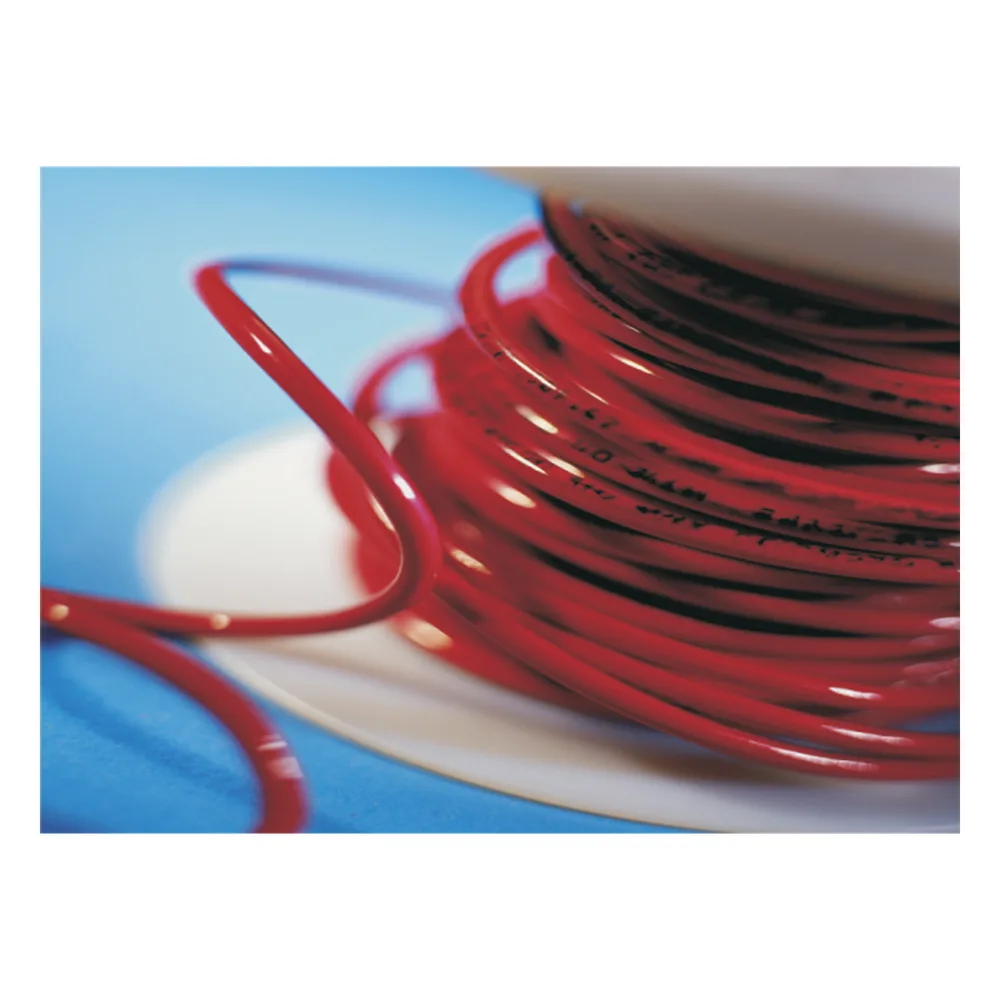 Cable Detector de Calor Lineal / Temperatura Fija 68°C / 152 m (499 ft) / Nylon Rojo Exterior / Guía Acerada / Resistencia 0.164 ohms/m / Compatible con Cualquier Panel – vista 2
