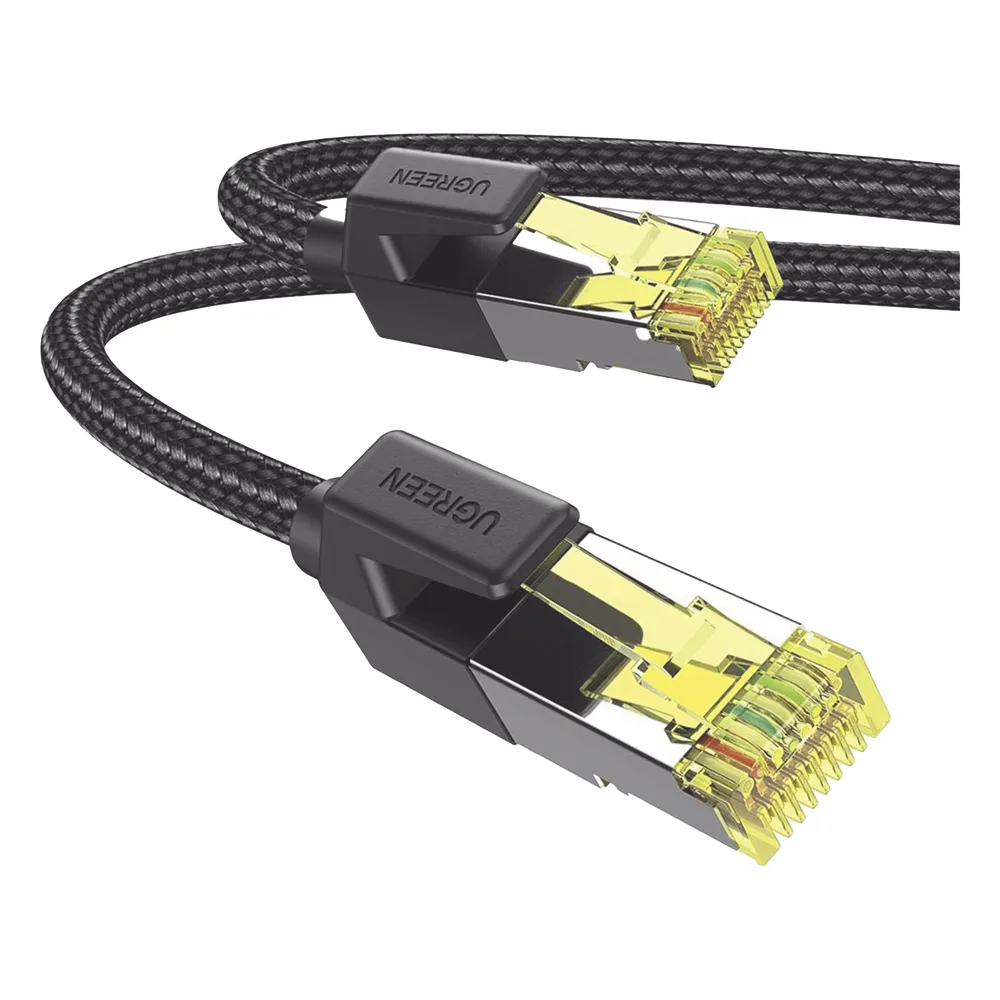 Cable Ethernet Cat7 CLASS F/FTP Redondo con Malla de Nylon 3 Metros (9.84 Pies) – vista 3