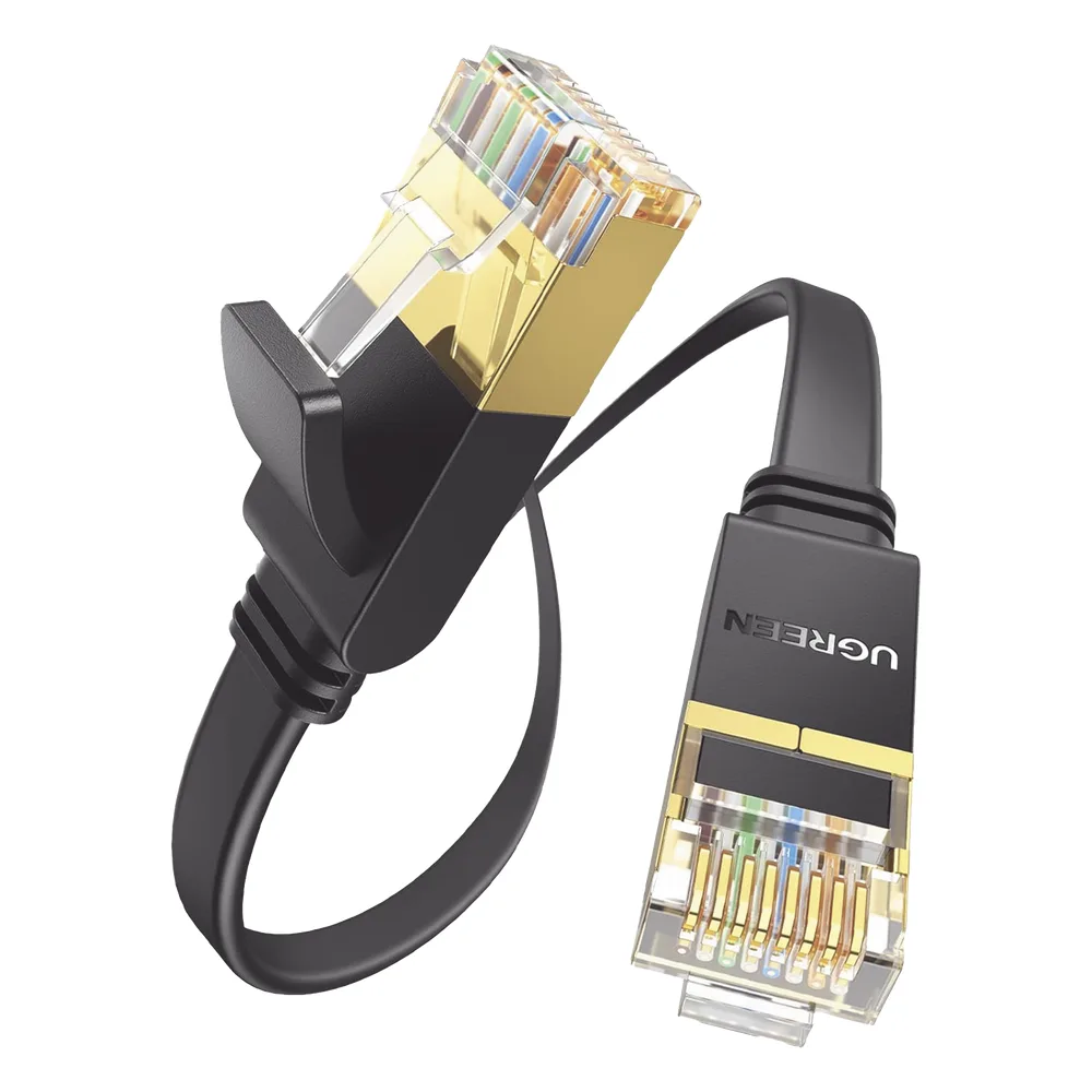 Cable Ethernet Plano Cat7 U/FTP 10 Gigabit 600MHz 1 Metro (3.28 Pies) – vista 2