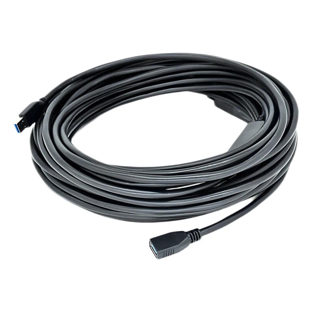 Cable Extensor Activo USB 3.0 | 5 Gbps | Extensión 10.70 m (35 ft) | Alimentación por Bus | Plug-and-Play | Construcción Blindada
