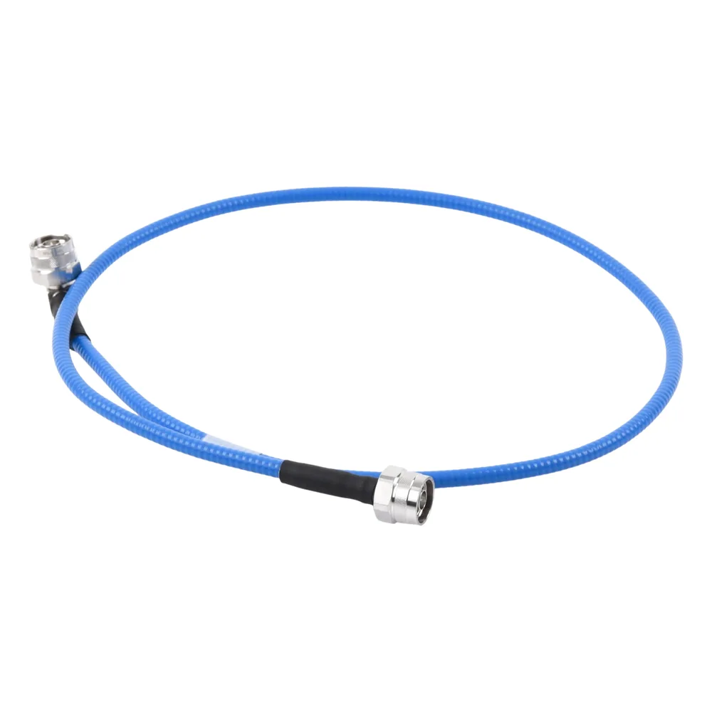 Cable Flex SSP-250-LLPL (1/4 Diam.) de 1 Metro (3.28 Pies), Bajo PIM (?-155 dBc), Conectores N Macho a N Macho en A/R, 0-6 GHz. – vista 2