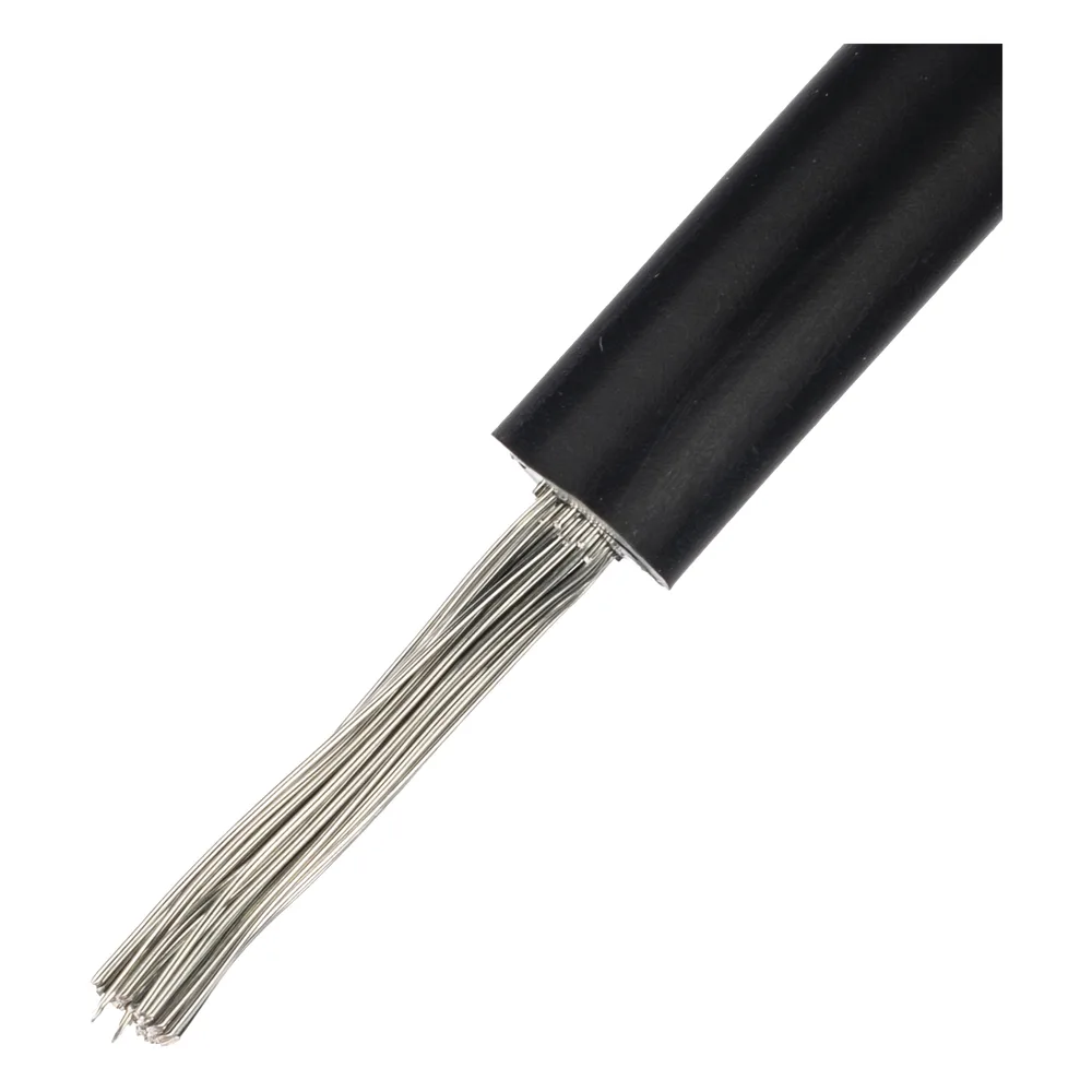 Cable Fotovoltaico Negro / Cobre Estañado / 4 mm² (12 AWG) / 2000V / Rollo de 50 m / / UL 4703 y TUV – vista 5