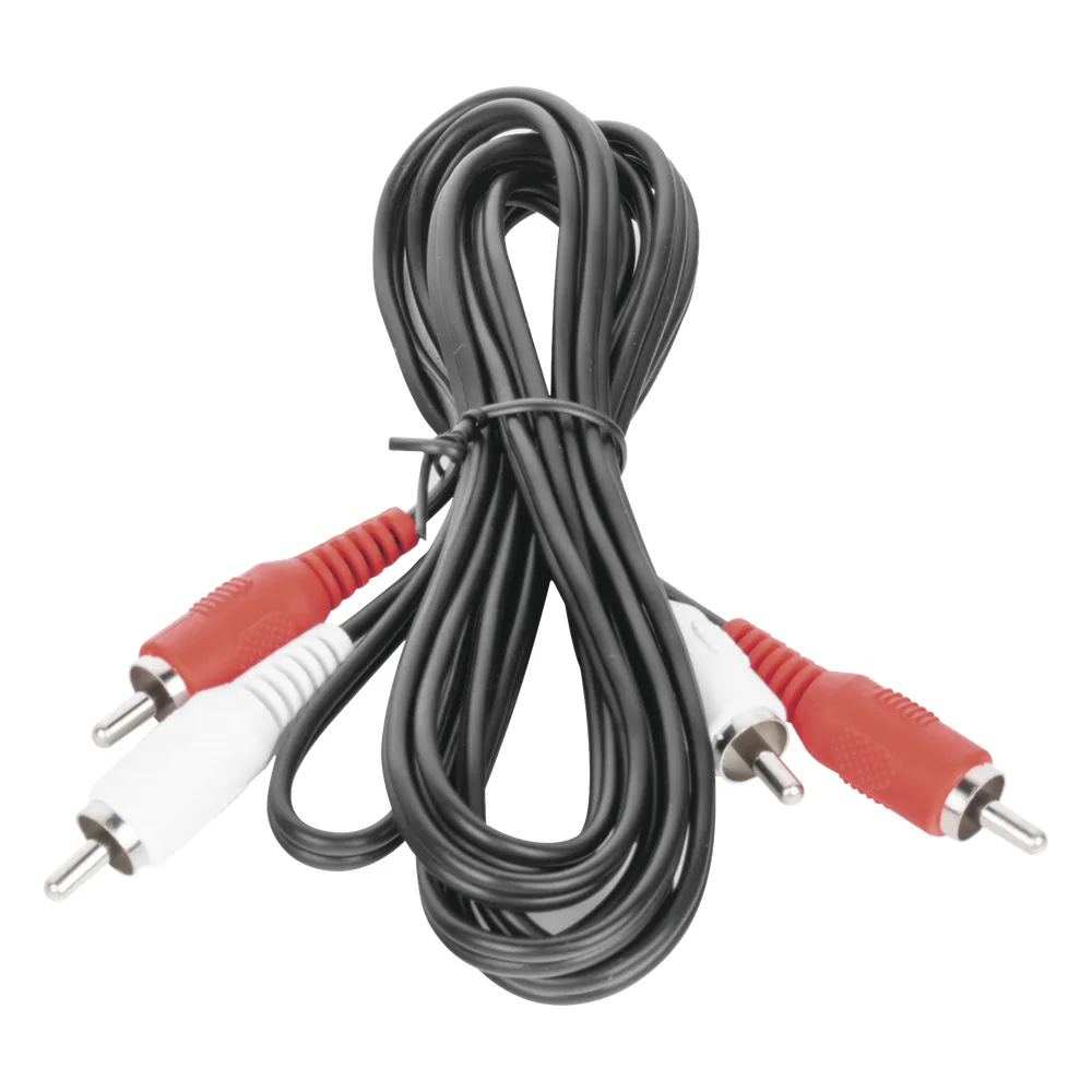 Cable RCA Macho a Macho de 2 Metros de Longitud / Aplicaciones de Audio y Video Optimizado para HD – vista 2