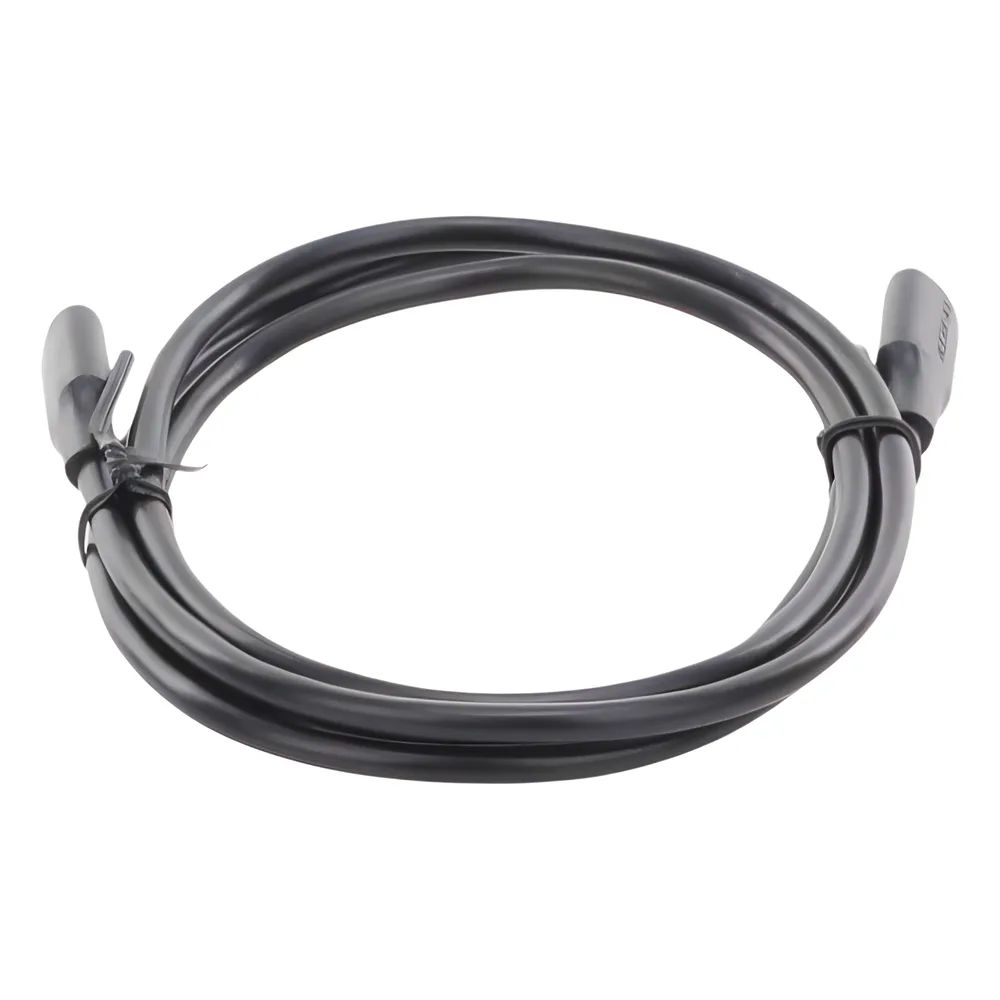 Cable USB-C a USB-C | 1 Metro | Carga Rápida de hasta 60W | Transferencia de datos de 480 Mbps | PD3.0 | QC 4.0/3.0/2.0 | FPC | AFC | Duradero y Flexible| Caja ABS | Cubierta de TPE | Color Negro. – vista 3