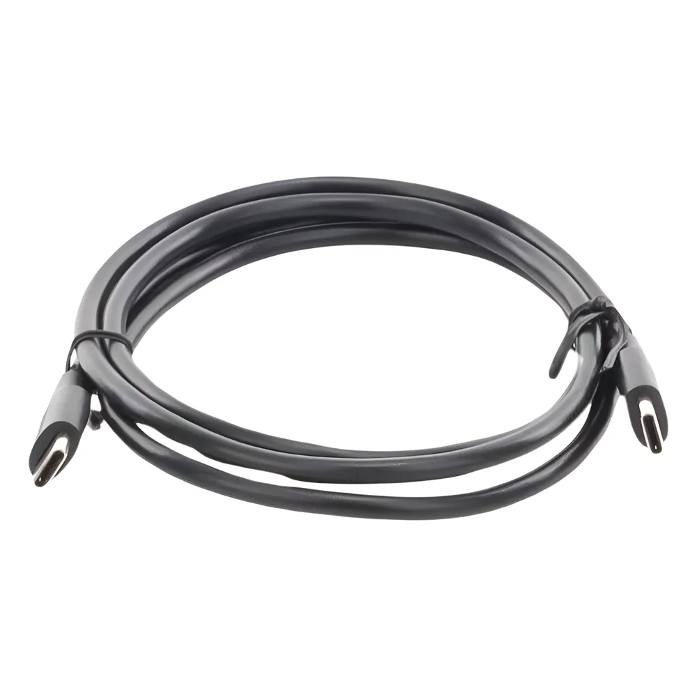 Cable USB-C a USB-C | 1 Metro | Carga Rápida de hasta 60W | Transferencia de datos de 480 Mbps | PD3.0 | QC 4.0/3.0/2.0 | FPC | AFC | Duradero y Flexible| Caja ABS | Cubierta de TPE | Color Negro. – vista 4