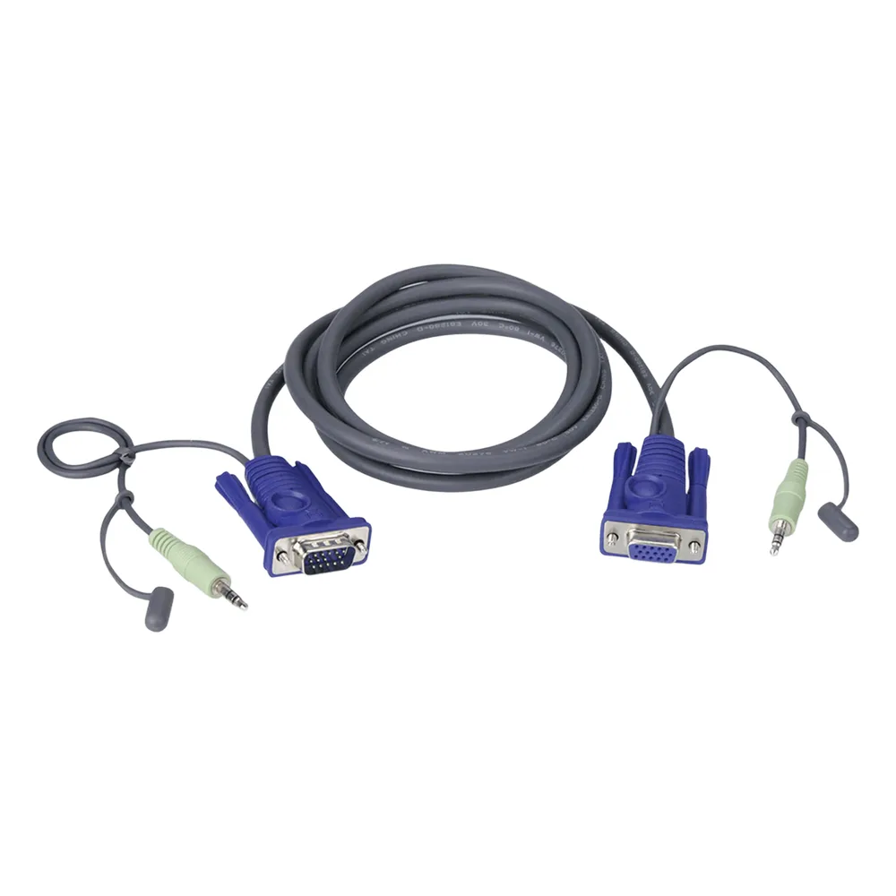 Cable VGA con audio de 1,8 m