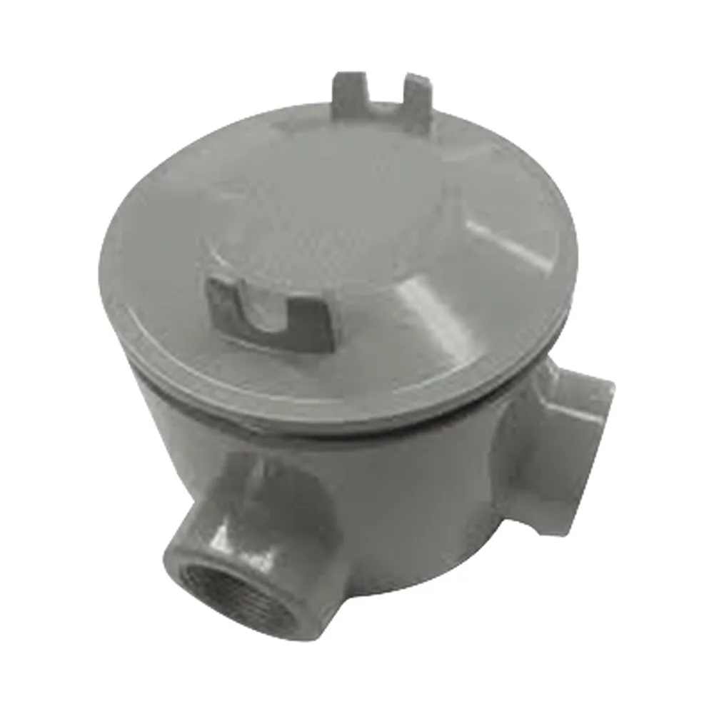 Caja  con Tapa Tipo GRL de 1 1/4" (31.8 mm)/ Caja a Prueba de Explosión/ Para Áreas Peligrosas / Libre de Cobre.