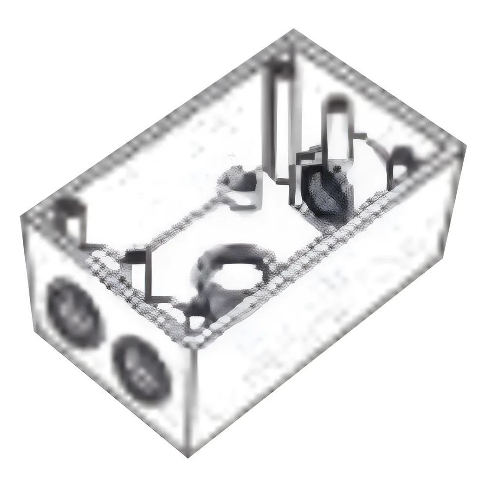 Caja Condulet FS de 3/4" ( 19.05 mm ) con cuatro bocas a prueba de intemperie.