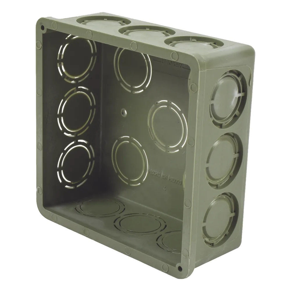 Caja Cuadrada  de 1/2" - 3/4" para PVC Conduti Pesado. – vista 2