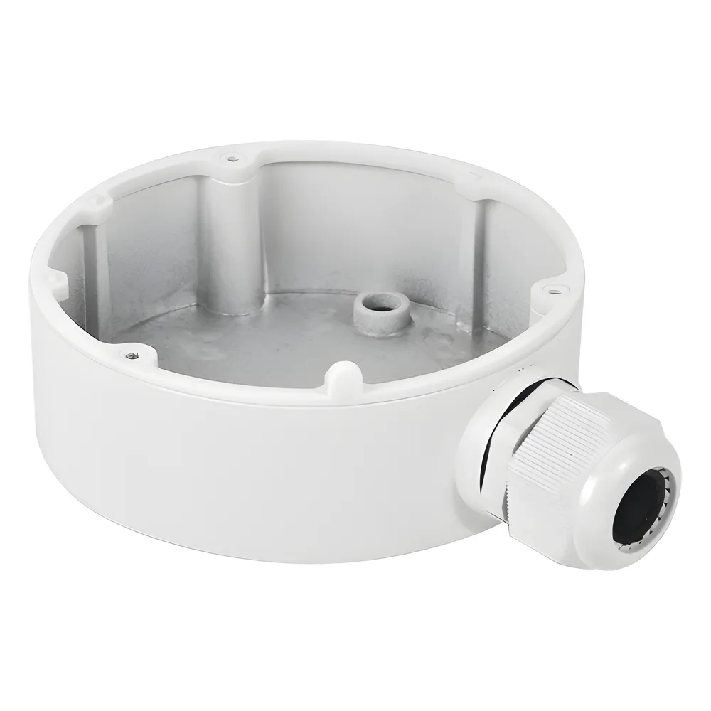 Caja de Conexiones de Exterior para Cámaras Tipo Mini Domo / IP66 / Color Blanco