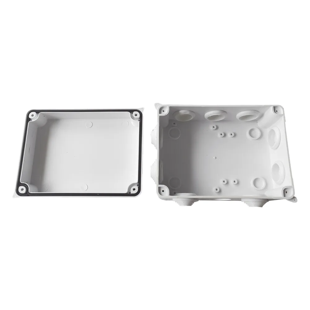 Caja de Derivación-Conexión para Exterior IP65 con 10 Entradas / 150 x 110 x 70 mm (5.9 x 4.3 x 2.8 in) / Sellado Seguro con Empaque + 4 Tornillos / Resiste Agua, Polvo y Sol Directo – vista 4