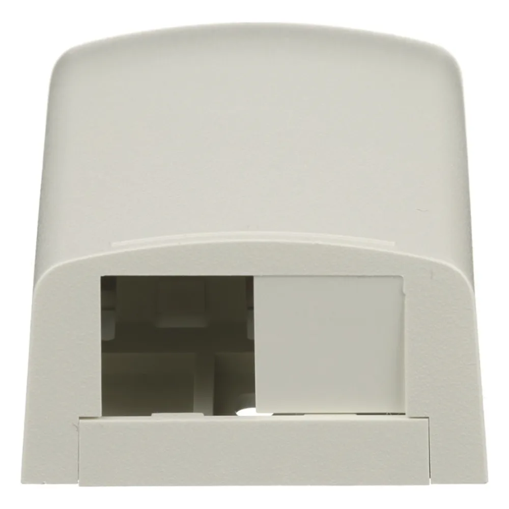 Caja de Montaje en Superficie, Para 2 Módulos Mini-Com, Color Blanco Mate – vista 2