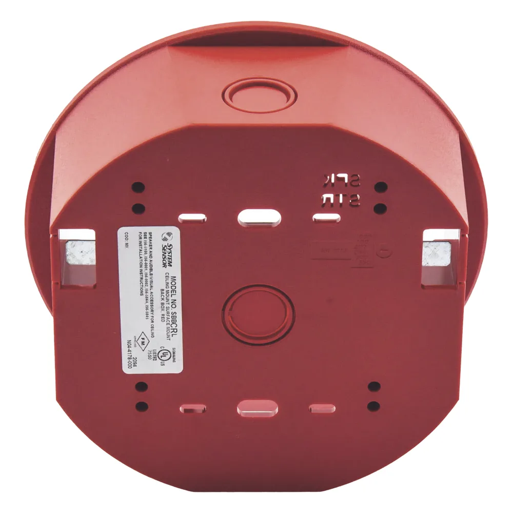 Caja de Montaje en Techo, para Sirena, Color Rojo, Nuevo Diseño Moderno y Elegante – vista 3
