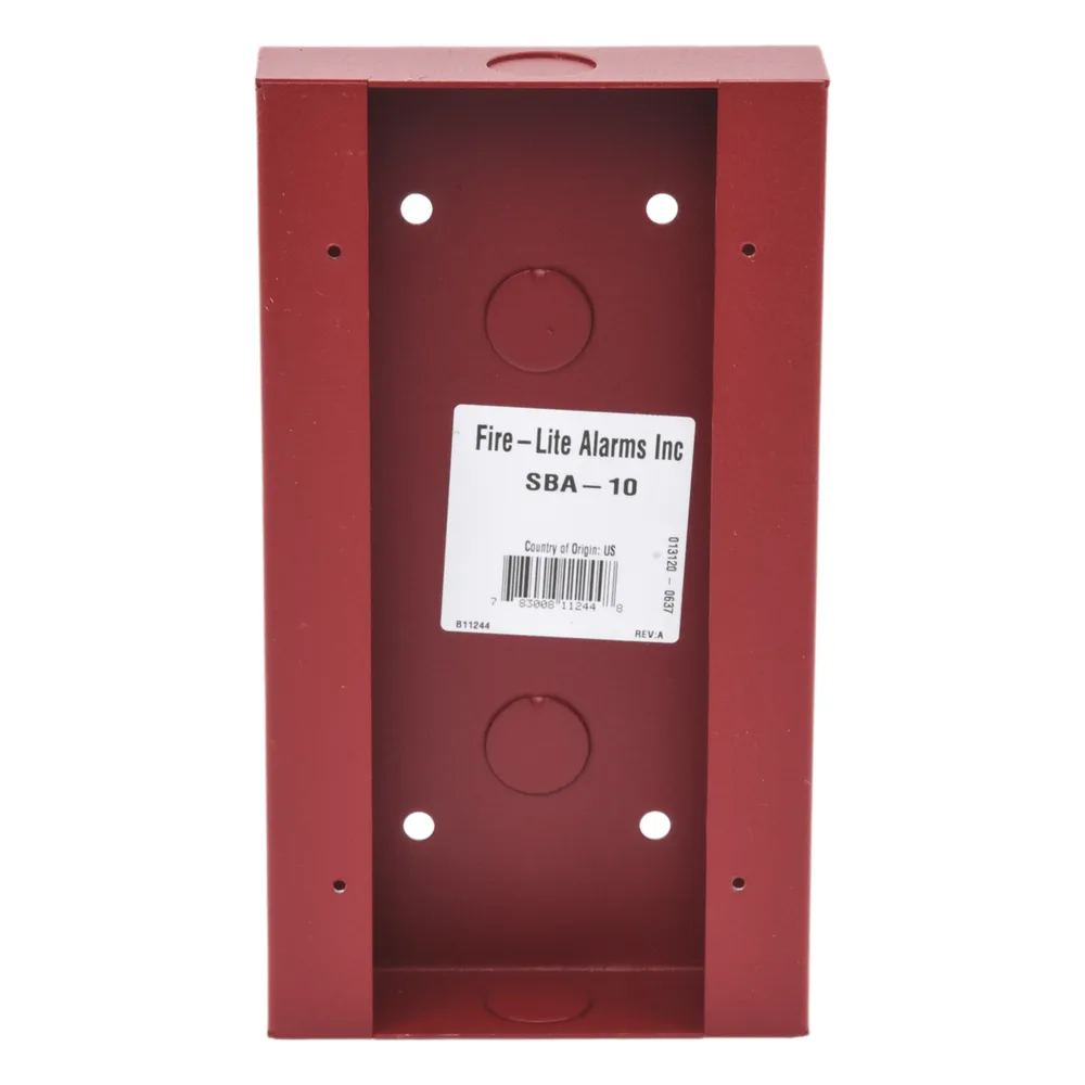 Caja de montaje superficial para estación de liberación de agente, compatible con BG-12LR, BG-12LRA y NBG-12LRA