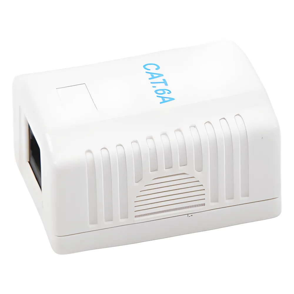 Caja de Pared con 1 Puerto, Incluye 1 Jack UTP Cat6A – vista 3