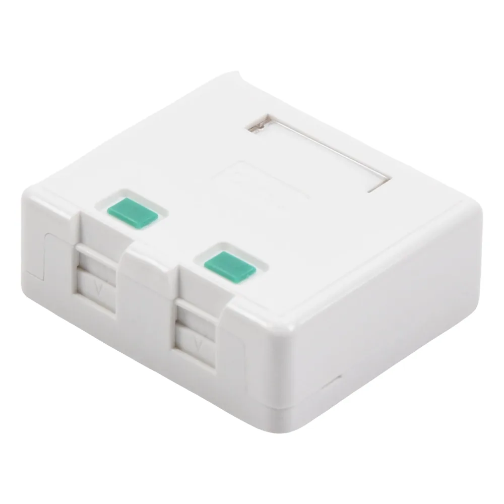 Caja de Pared con 2 Puertos Keystone, No Incluye Jacks – vista 4