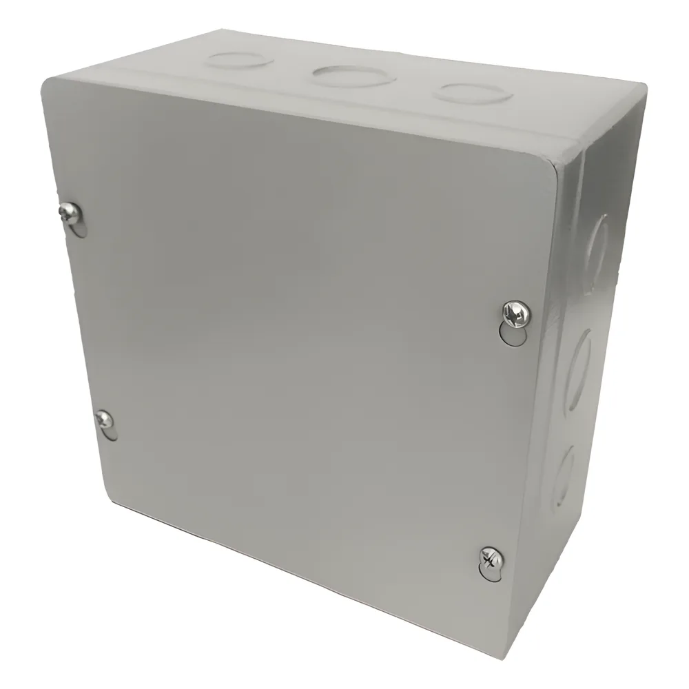 Caja de Pase de 25 x 25 x 10 cm / Nema 1 Uso Interior