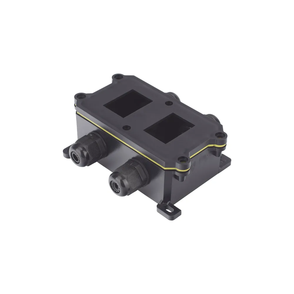 Caja de Plástico ABS/PA66 para Interruptores AccessPRO /  Compatible con los Interruptores APB-0 Series / IP65 / 4 Puertos de Conexión – vista 6