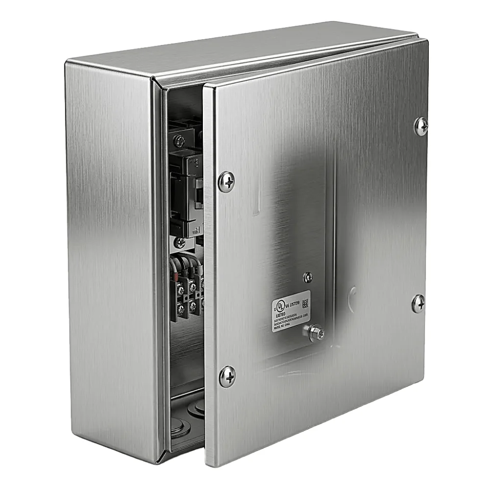 Caja Extra Grande 6" x 6" x 4"/ Profundidad 4"/ Sin Orificios. – vista 2