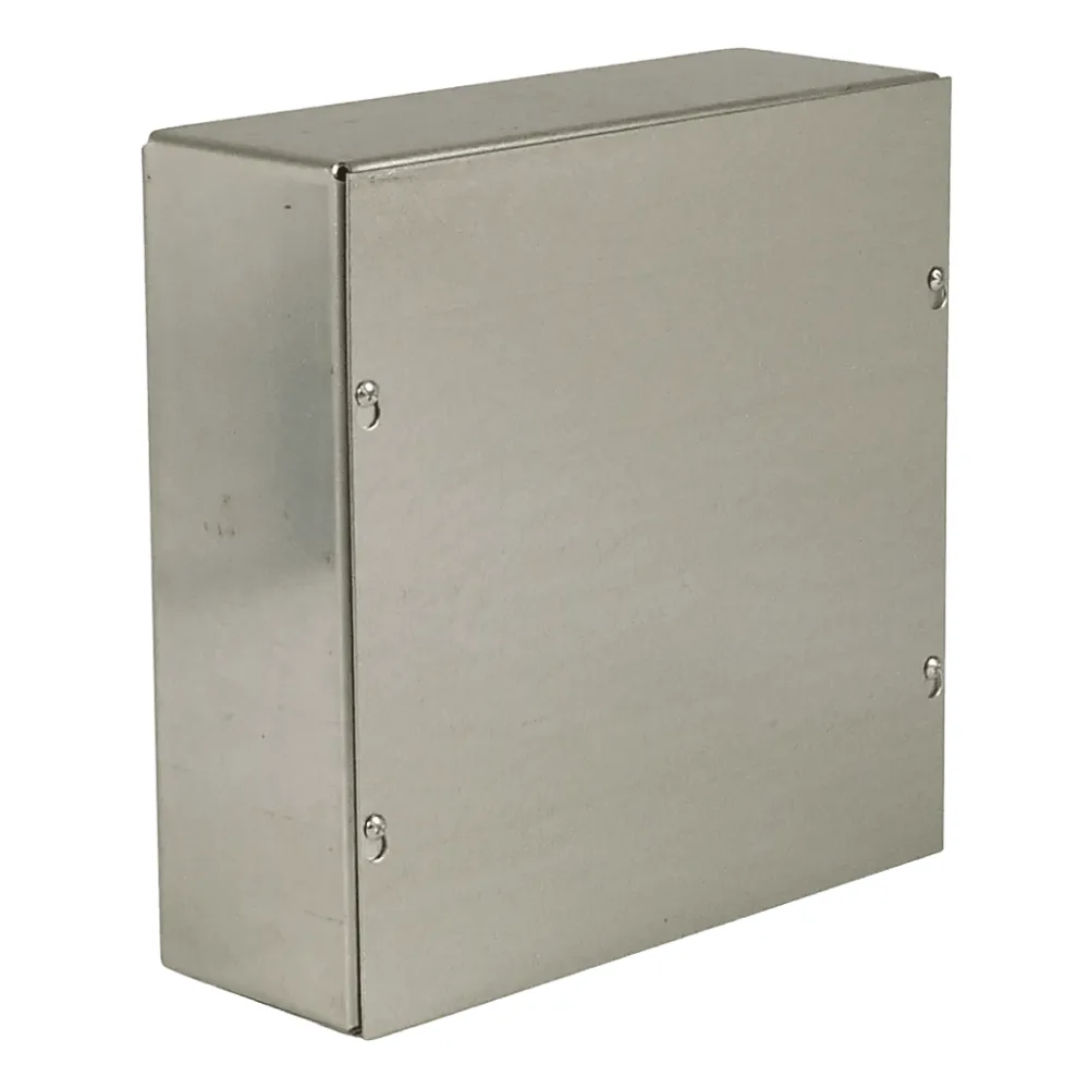 Caja Extra Grande 6" x 6" x 4"/ Profundidad 4"/ Sin Orificios.