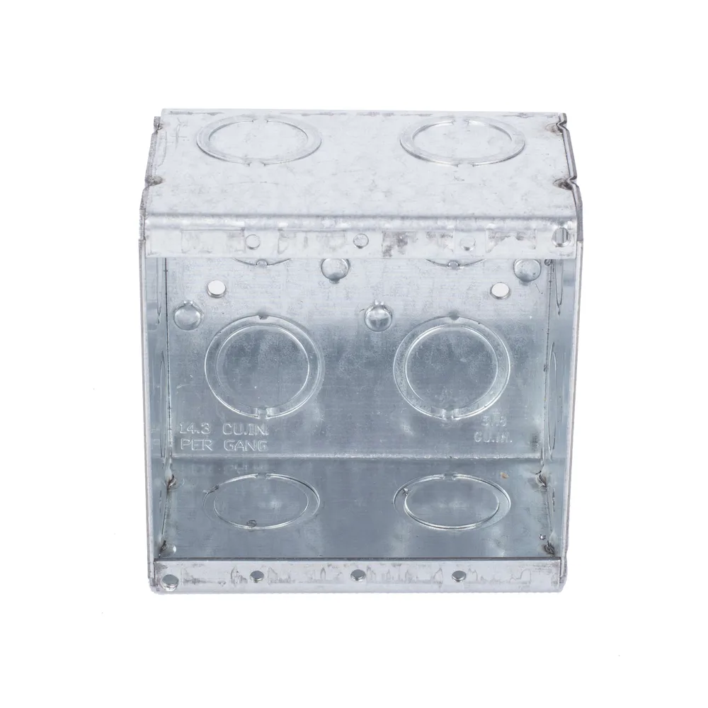Caja Multigang de 2 Gangs/ Profundidad de 2-1/2 Pulgadas (6.35 cm)/ 12 Entradas de 1/2 - 3/4 Pulgadas (1.27 - 1.91 cm) – vista 4