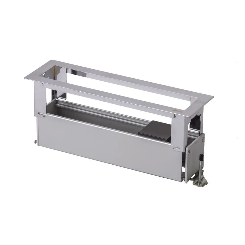 Caja Para Instalación en Escritorio para Voz, Datos o Contactos Eléctricos / Capacidad para 4 Módulos / Salida de Cables Posterior / Los Módulos se Adquieren Aparte / (KFC134/14CY)