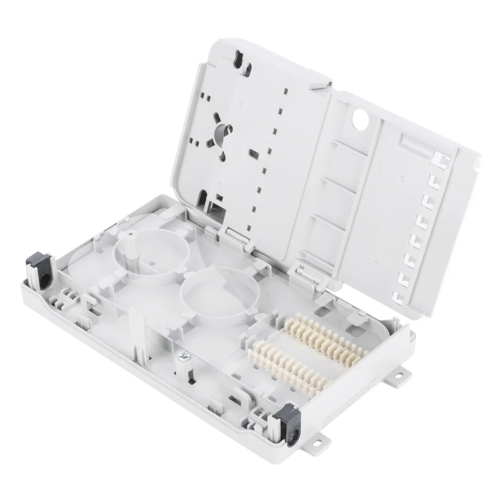 Caja Terminal de Fibra Óptica para Instalación en Interior, Montaje en Pared, 8 Acopladores SC/APC Monomodo, Hasta 24 Empalmes – vista 5